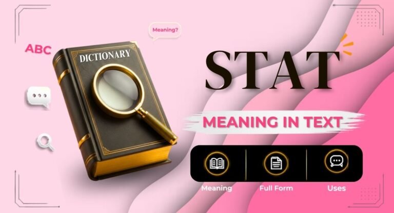 STAT Meaning in Text