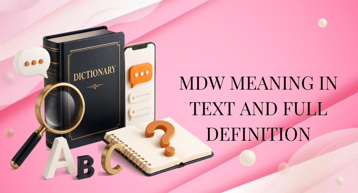 MDW Meaning in Text and Full Definition