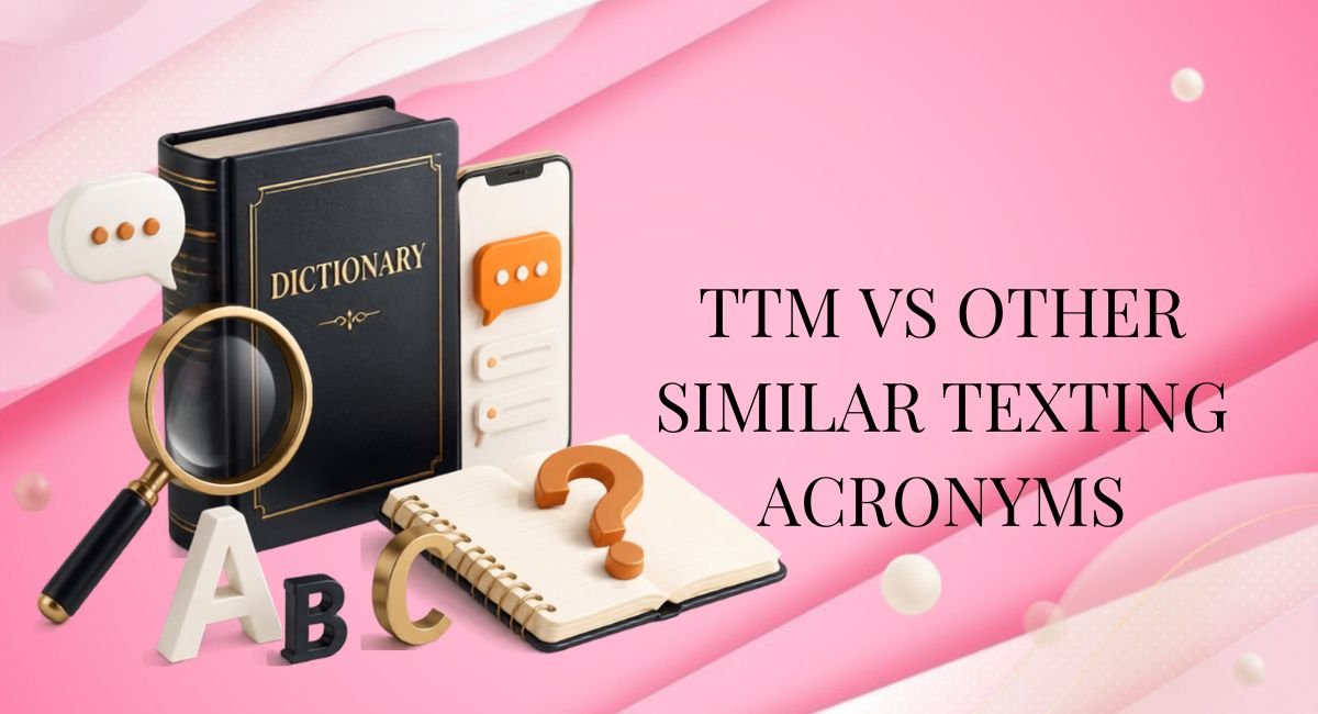 TTM vs Other Similar Texting Acronyms